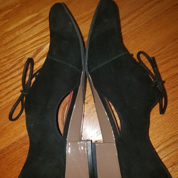 Gentle souls Demi Toss Black leather  shoes - Picture 6 of 8